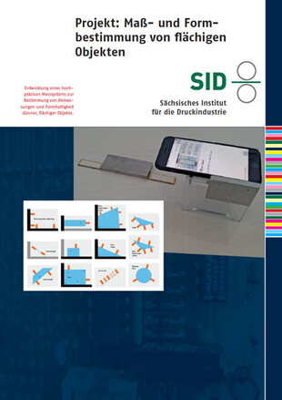Maß- und Formbestimmung von flächigen Objekten